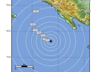 Badan Meteorologi Klimatologi dan Geofisika (BMKG) menyampaikan informasi gempa bumi wilayah Pesisir Barat, Lampung. Dok. BMKG