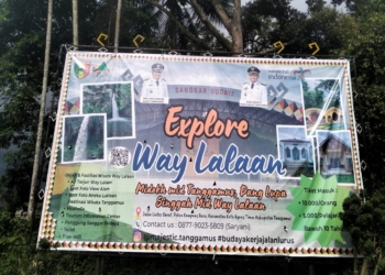 Tragedi tenggelamnya dua anak di kawasan wisata Air Terjun Way Lalaan, Kabupaten Tanggamus