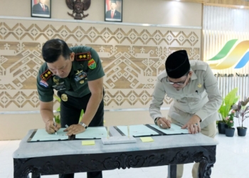 kerja sama PTPN I Reg 7 dan Kodam XXI