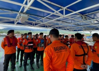 Badan Nasional Pencarian dan Pertolongan (Basarnas) optimis dapat menemukan tiga warga negara asing (WNA) asal Spanyol yang menjadi korban tenggelamnya KM Putri Sakinah di perairan Labuan Bajo, Nusa Tenggara Timur (NTT).Dok/MTV
