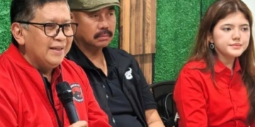 Sekretaris Jenderal DPP PDI Perjuangan Hasto Kristiyanto (kiri). ANTARA/HO-PDIP/am.