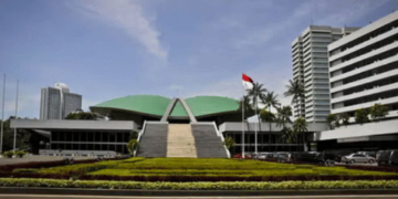 Suasana Gedung DPR, MPR, DPD RI, Jakarta.(Antara)