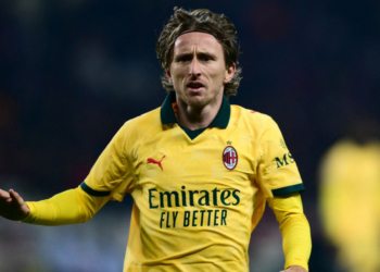 Gelandang AC Milan, Luka Modric.