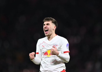 Gelandang RB Leipzig Brajan Gruda