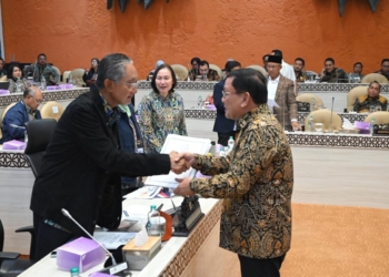 Anggota DPR RI asal Provinsi Lampung, Hanan A Rozak temui Menteri Pekerjaan Umum Indonesia, Dody Hanggodo, di Gedung Senayan, Jakarta, Rabu, 4 Februari 2026. Dok
