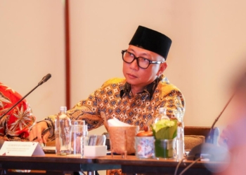 Gubernur Lampung Rahmat Mirzani Djausal mengikuti Rapat Pengurus Asosiasi Pemerintah Provinsi Seluruh Indonesia (APPSI) di Hyatt Regency Bali, Sanur, Denpasar Selatan, Jumat, 13 Februari 2026. Dok ADPIM