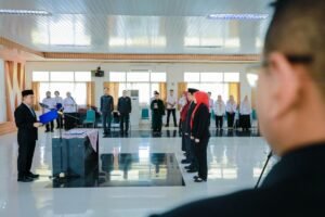 Marindo Tekankan Integritas, Inovasi dan Kolaborasi kepada 4 Pejabat Administrator yang Baru Dilantik