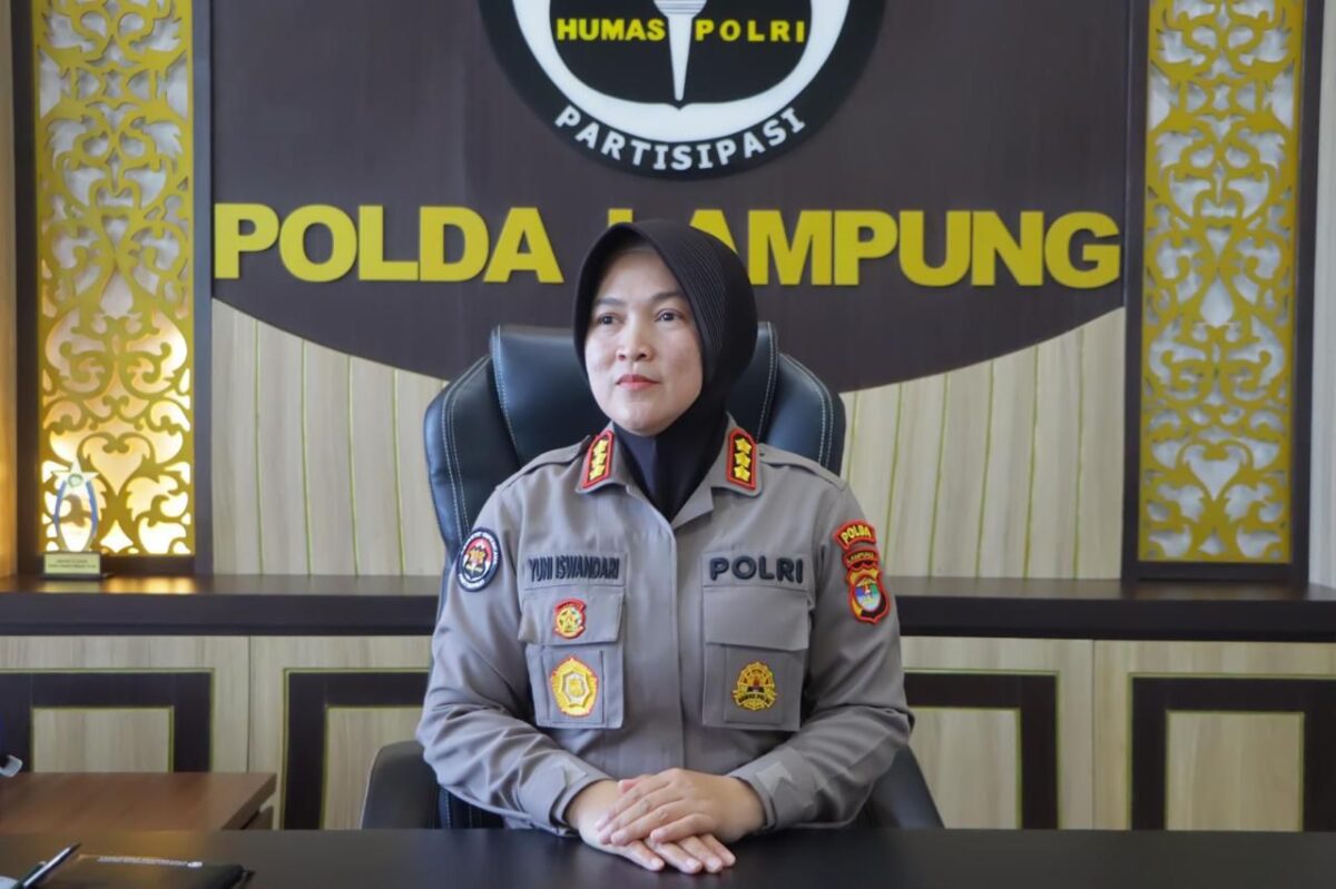 Kabid Humas Polda Lampung, Kombes Pol. Yuni Iswandari. Dok Polda