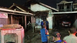 Pangkalan Gas Elpiji Terbakar di Jalan Sultan Agung Bandar Lampung