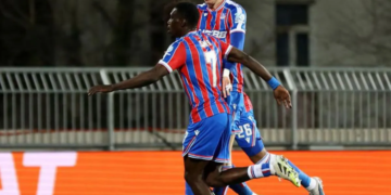 Penyerang sayap Crystal Palace Ismaila Sarr (7)