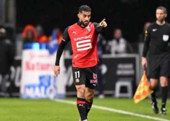 Penyerang sayap Rennes, Musa Al Taamari,