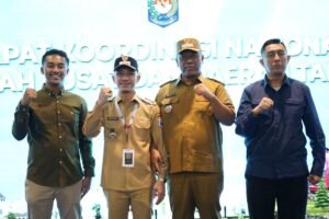 Plt Bupati Lampung Tengah Hadiri Rakornas di Sentul