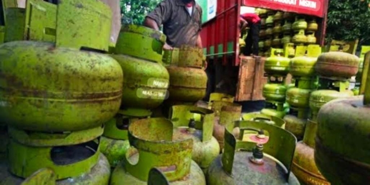 Stok LPG 3 kilogram di pangkalan