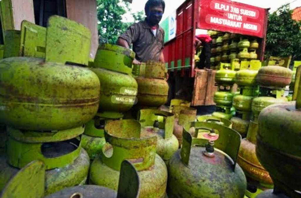 Stok LPG 3 kilogram di pangkalan