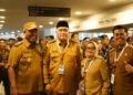 Pelaksana Tugas (Plt) Bupati Lampung Tengah, I Komang Koheri, menghadiri Rapat Koordinasi Nasional (Rakornas) Pemerintah Pusat dan Daerah Tahun 2026 yang digelar Kementerian Dalam Negeri (Kemendagri) di Sentul International Convention Center (SICC), Kabupaten Bogor, Jawa Barat, Senin (2/2/2026).