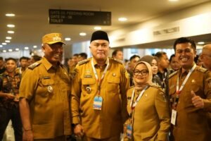 Plt Bupati Lampung Tengah Tegaskan Dukungan Program Nasional di Rakornas Kemendagri