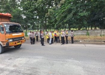Korlantas Polri Cek Jalur dan Titik Posko Mudik di Bandar Lampung