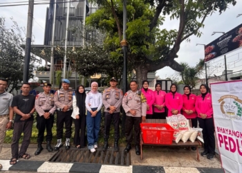 BATIQA Hotel Lampung Kolaborasi dengan Bhayangkari Peduli dan Polsek TKB Gelar Jumat Berkah Sambut Ramadan