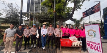 BATIQA Hotel Lampung Kolaborasi dengan Bhayangkari Peduli dan Polsek TKB Gelar Jumat Berkah Sambut Ramadan