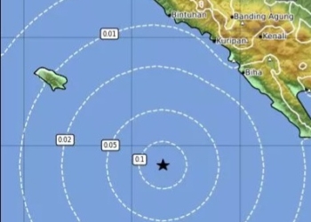 Badan Meteorologi Klimatologi dan Geofisika (BMKG) menyampaikan informasi gempa bumi. Dok BMKG