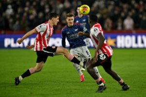 Arsenal Tertahan Usai Diimbangi Brentford 1-1