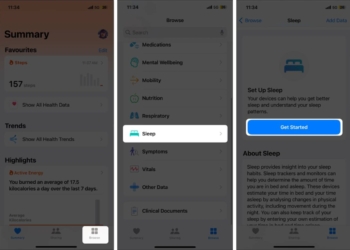 cara mengatur jadwal tidur iPhone