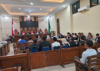 -Sidang Korupsi penerbitan Hak Atas Tanah di atas Sertifikat Hak Pakai No.12/NT/1982 yang berada di Desa Pemanggilan, Kecamatan Natar, Kabupaten Lampung Selatan.