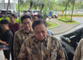 Menteri Koordinator Bidang Perekonomian Airlangga Hartarto, Jakarta, Jumat (27/3/2026) (ANTARA/Bayu Saputra)