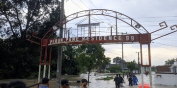 Sungai Menyempit Akibatkan Banjir di Marga Agung Lampung Selatan