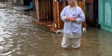 Hujan Deras Guyur Bandar Lampung, Sejumlah Wilayah Terendam Banjir