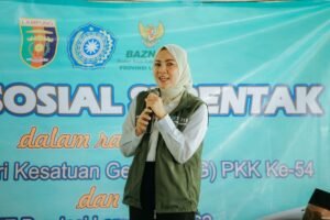 Batin Wulan Sapa Dua Kabupaten Berikan Bantuan Sosial