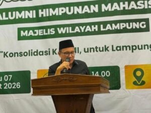 Budiono Nahkodai KAHMI Lampung Periode 2026-2031