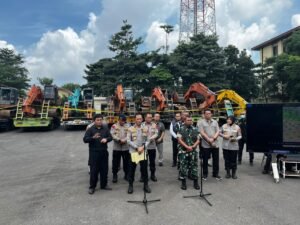 Polda Lampung Bongkar Tambang Emas Ilegal di Way Kanan