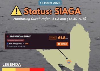 Badan Meteorologi Klimatologi dan Geofisika (BMKG) menyampaikan peringatan dini. Dok. BMKG