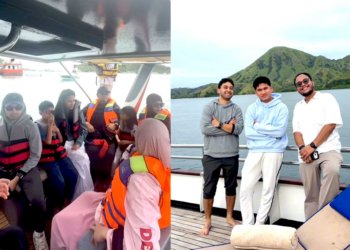 Liburan Azizah Salsha dan Nadif