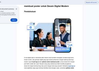 Hadirnya teknologi modern seperti buat logo ai dan aplikasi untuk membuat poster, proses desain lebih mudah dan cepat.
