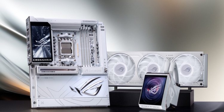 MagnetiCover ROG X870E Glacial