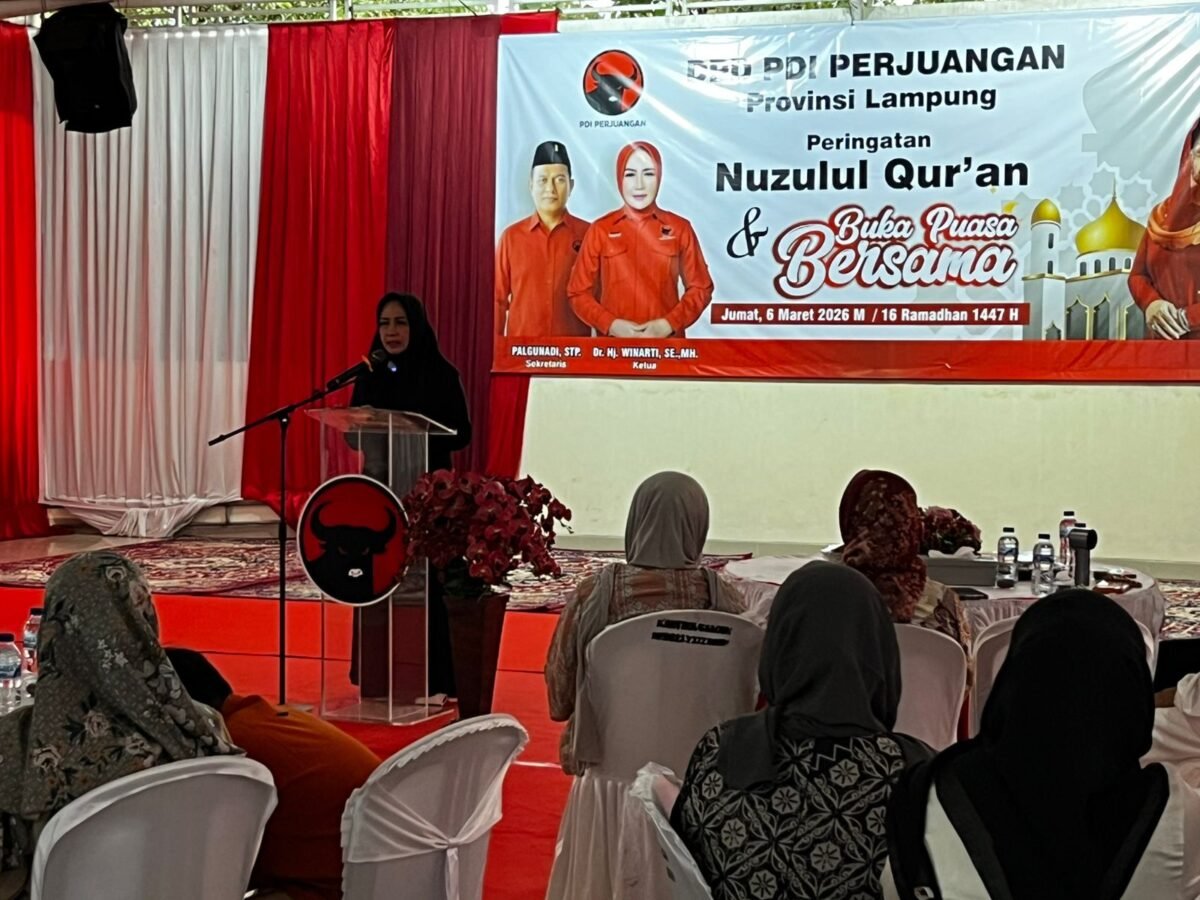 PDI Perjuangan Lampung Siap Jalankan Instruksi Pusat, Larang Kadernya Berbisnis MBG