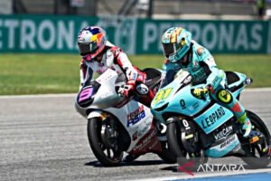 Sempat Cetak Fastest Lap, Veda Ega Pratama Gagal Finis di Moto3 Amerika Serikat 2026