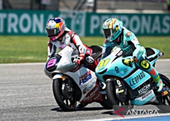 Pembalap Honda Team Asia dari Indonesia Veda Ega Pratama (9)