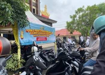 Polresta Bandar Lampung Siapkan Penitipan Kendaraan Gratis Bagi Warga yang Mudik