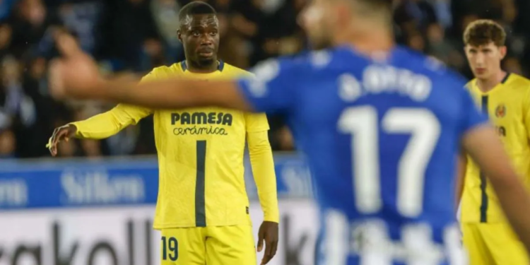 Penyerang Villarreal, Nicolas Pepe (19)
