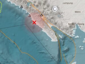 Tenggara Pesisir Barat Gempa 2.2 Magnitudo