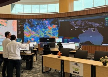 Badan Meteorologi, Klimatologi, dan Geofisika (BMKG) mengantisipasi potensi cuaca ekstrem selama periode Angkutan Lebaran 2026. Dok BMKG