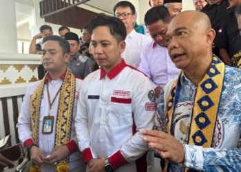 Jaksa Agung Muda Intelijen (Jamintel) Kejagung RI, Prof. Reda Manthovani, saat melakukan kunjungan kerja di Lampung Selatan, Jumat, 13 Maret 2026, dalam agenda sosialisasi Jaksa Garda Desa untuk meminimalisir praktik korupsi dana desa.