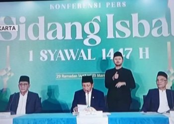 Tok! Pemerintah Tetapkan 1 Syawal pada Sabtu 21 Maret 2026