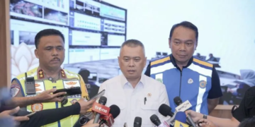 Menteri Perhubungan Dudy Purwagandhi menghimbau masyarakat dapat kembali ke Jabotabek pada 23 Maret 2026 dengan memanfaatkan cuti bersama, atau pada periode 25-27 Maret 2025. ANTARA/HO-Jasa Marga