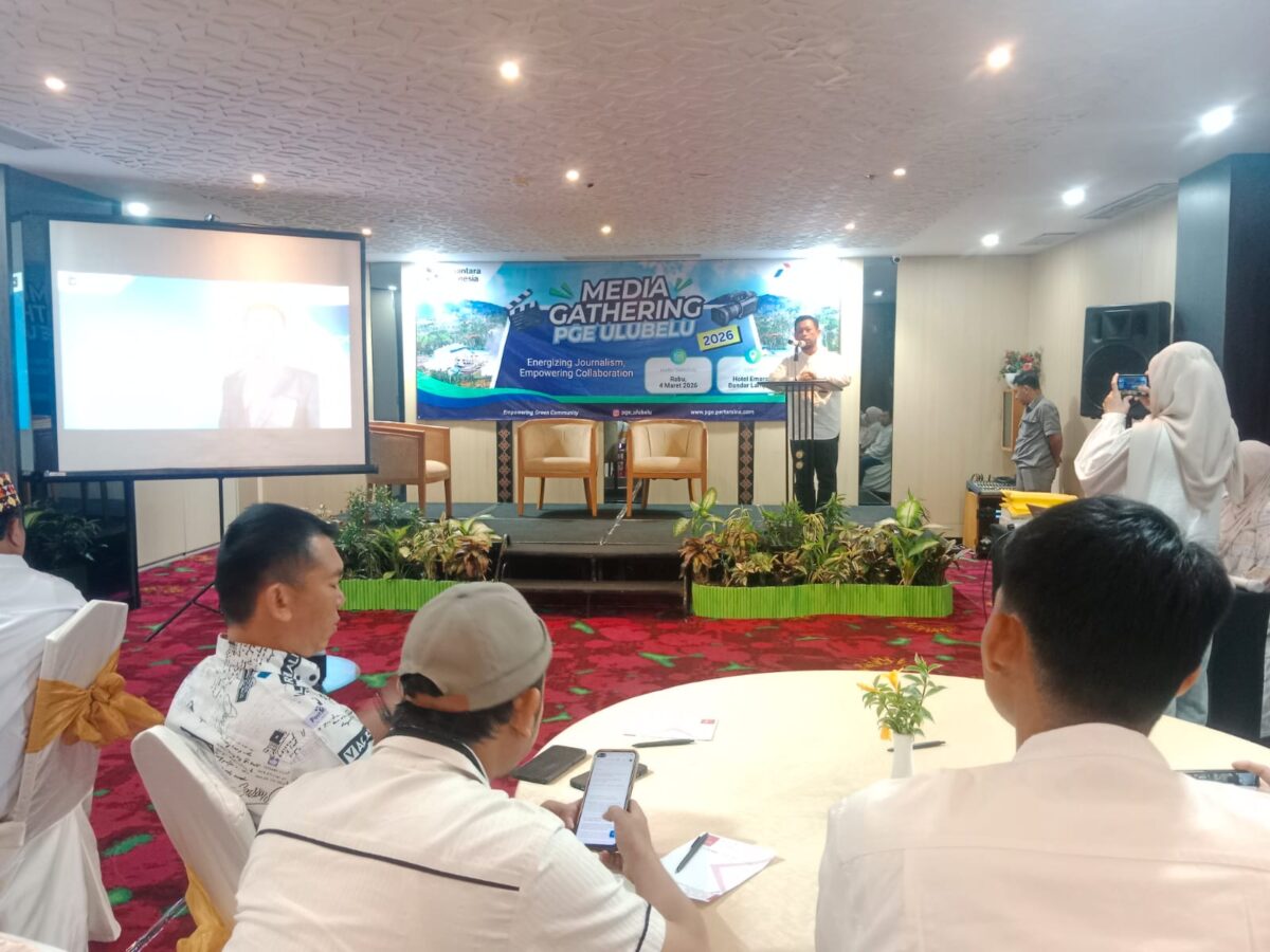 General Manager (GM) PT Pertamina Geothermal Energy (PGE) Area Ulubelu, Edy Sudarmadi,