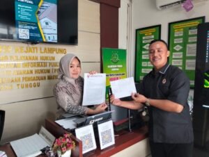 Terdakwa Budi Laksono Surati Kejaksaan Tinggi Lampung