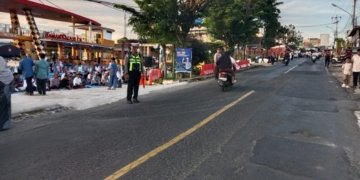 Arus Lalu Lintas Jelang Lebaran Terpantau Lancar di Gisting